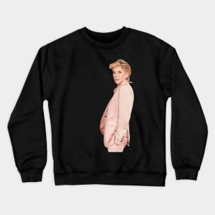 Christine Baranski in Silk Crewneck Sweatshirt